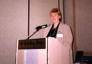 Michelle Kelly, Head of Academic Relations: MCB, opening the workshop